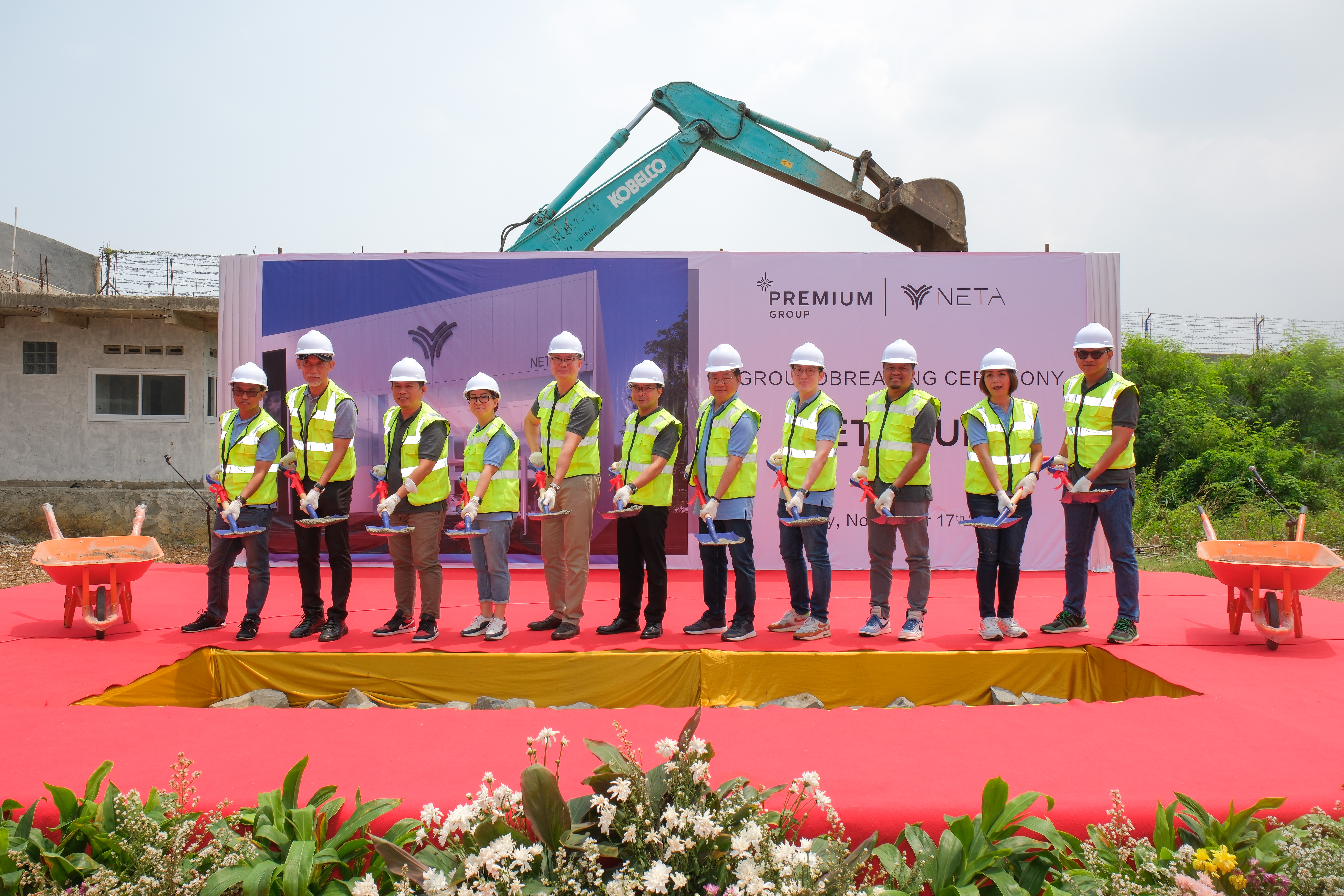 Groundbreaking Ceremony Neta Puri